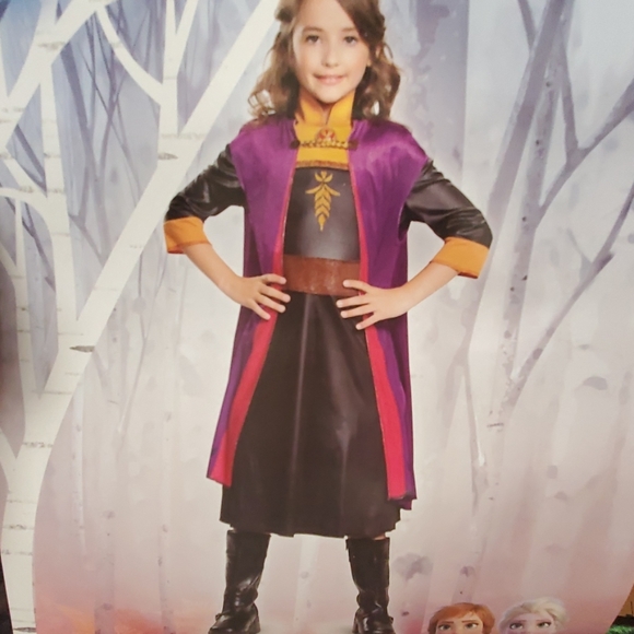 Disney Anna Frozen 2 NWT costume girls small 4-6